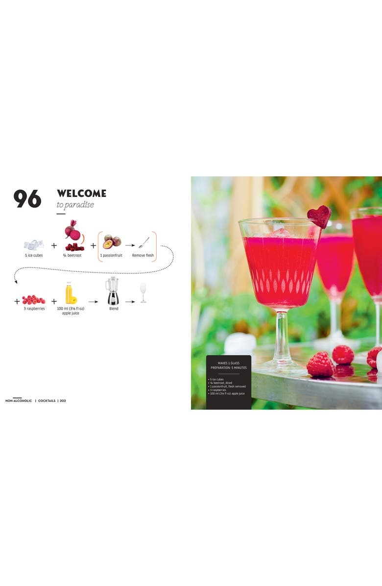 Simon and Schuster 'Cocktails & Canapés' Book, Alternate, color, Black