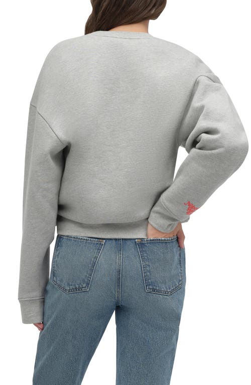 Favorite Daughter Ice Cream Cotton Blend Sweatshirt In Gray