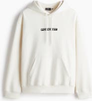 H&M Loose Fit Printed Hoodie