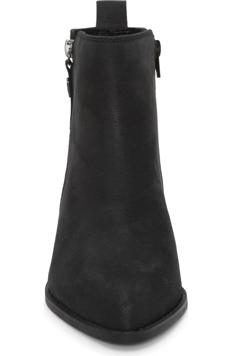 Lucky Brand Ailein Pointed Toe Bootie, Alternate, color, Black Angora Nubuck