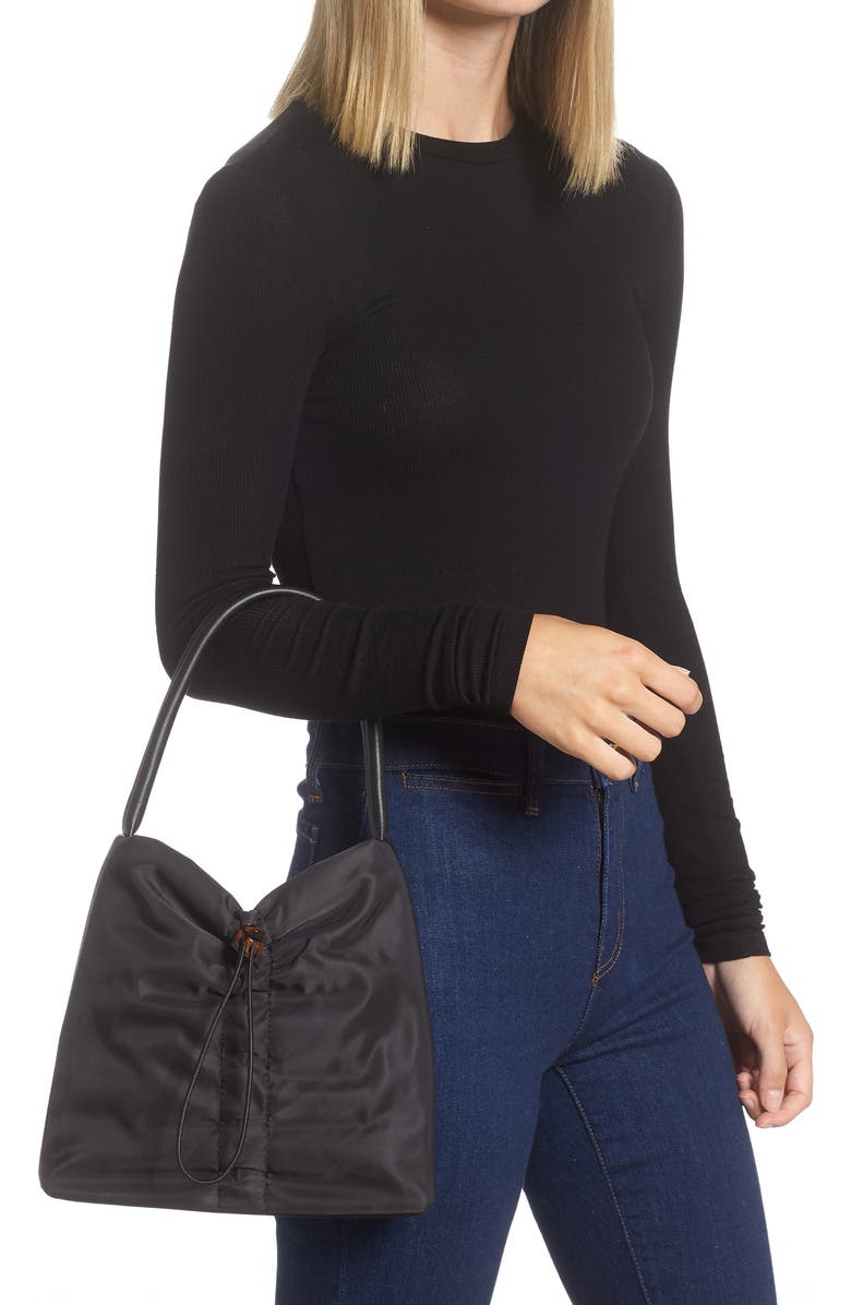 STAUD Felix Nylon Shoulder Bag, Alternate, color,