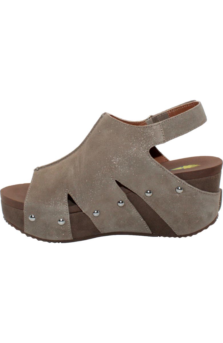 Volatile Montpelier Platform Wedge Sandal, Alternate, color, Bronze