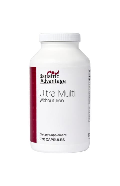 Ultra Multi Without Iron High Potency Multivitamin Capsules 270 Capsules