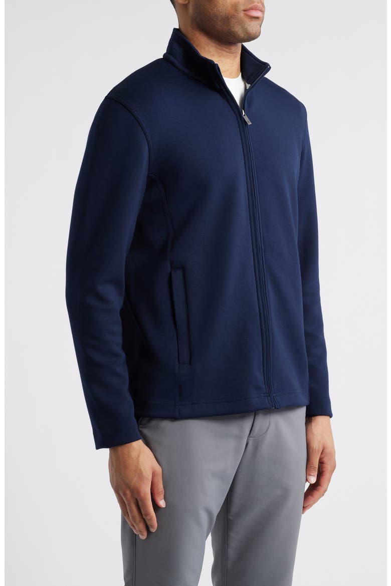 Zip-Up Sweatshirt, Alternate, color, NAVY