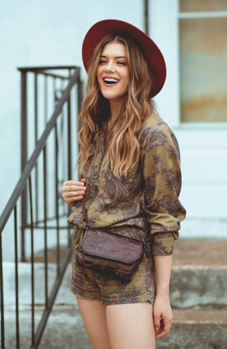 Bed Stu Ziggy Handbag, Alternate, color, Teak Rustic