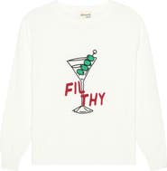 Ellsworth + Ivey Riley Crewneck Sweater - Filthy