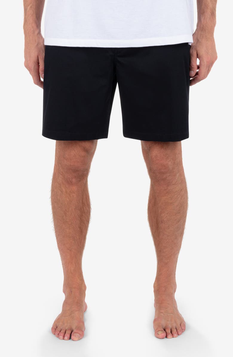 Hurley Icon Walk Shorts, Main, color, Black