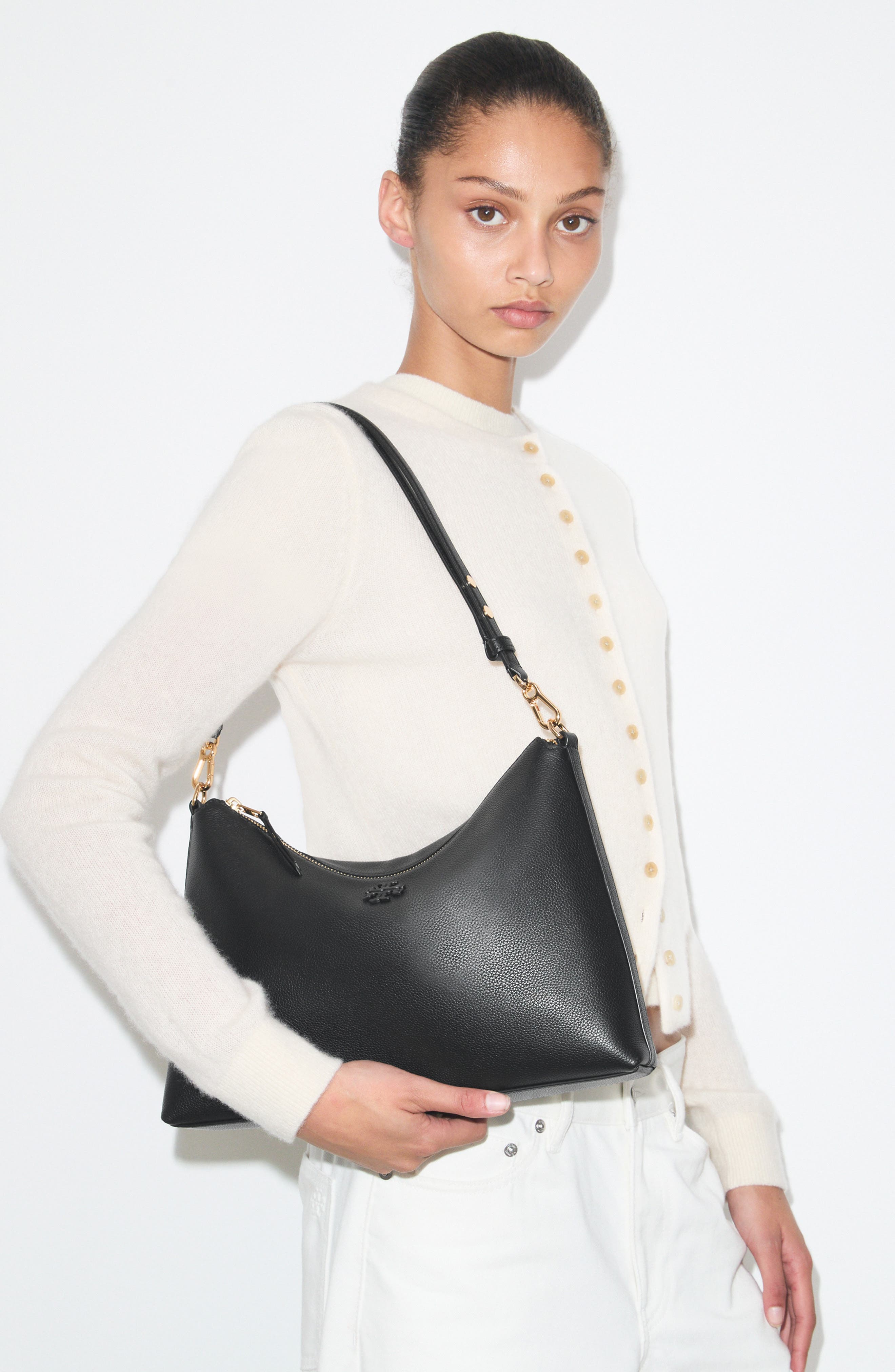 Limited Edition Convertible Crossbody Bag, Alternate, color, BLACK