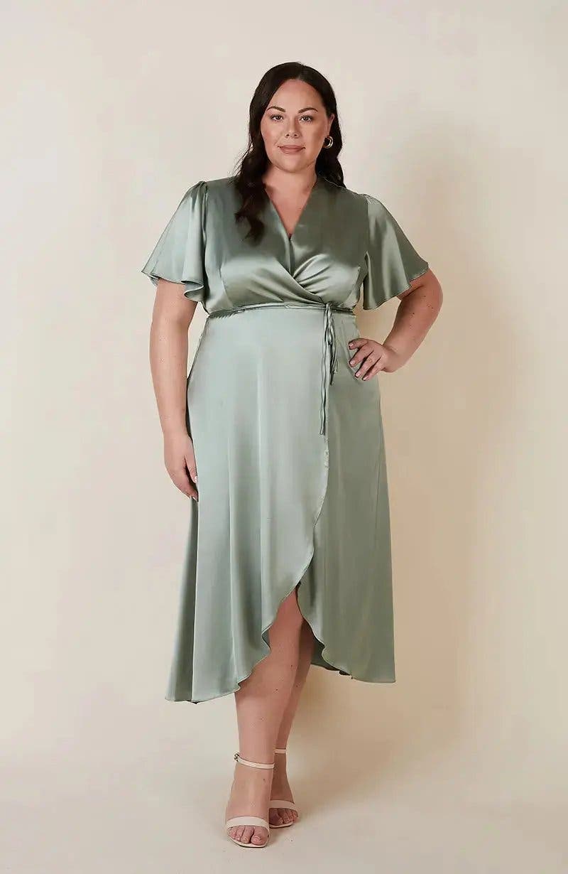 Florence Waterfall Hem Dress - image 3