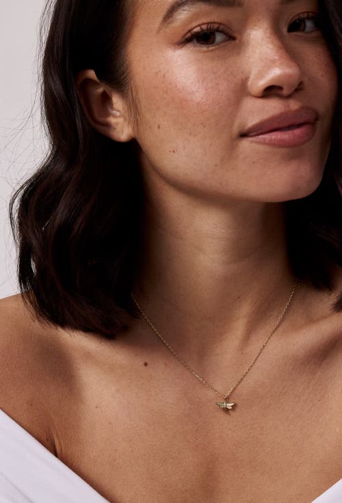 Electric Picks Dragonfly Pendant Necklace