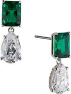 Nadri Shine On Cubic Zirconia Drop Earrings