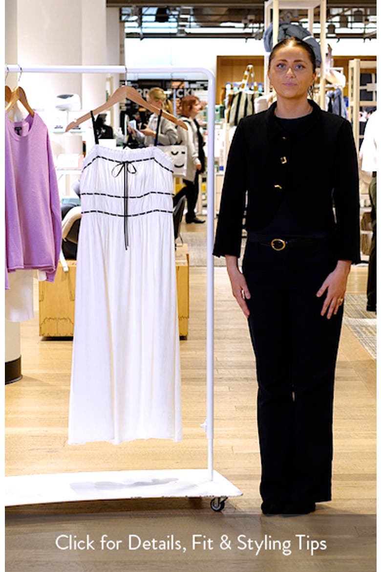 Ilse Front Tie Midi Dress video