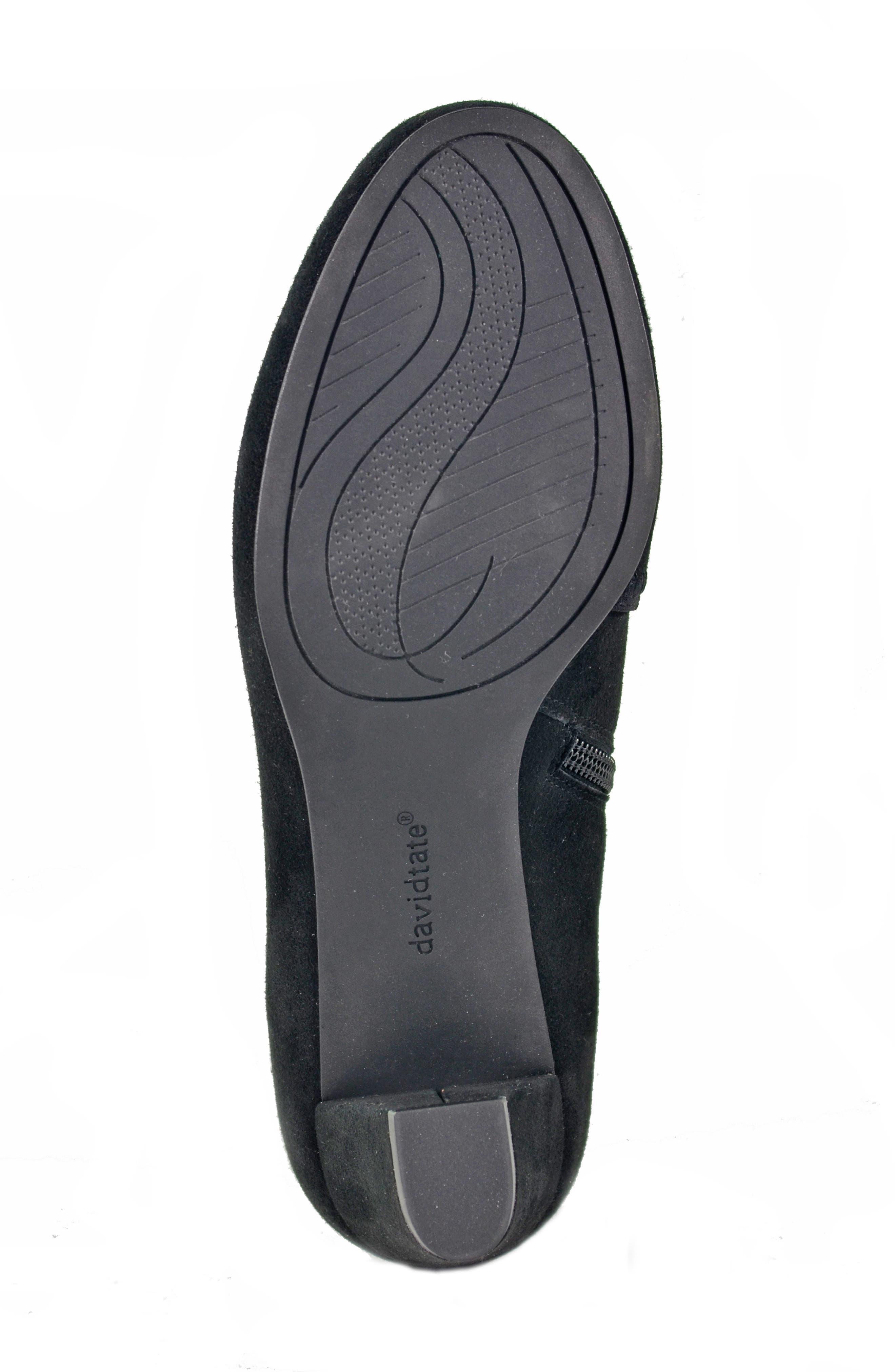David Tate Anna Bootie, Alternate, color, Black Suede