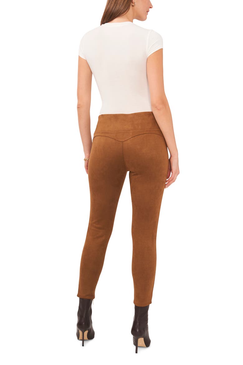 Wide Waistband Leggings, Alternate, color, VICUNA