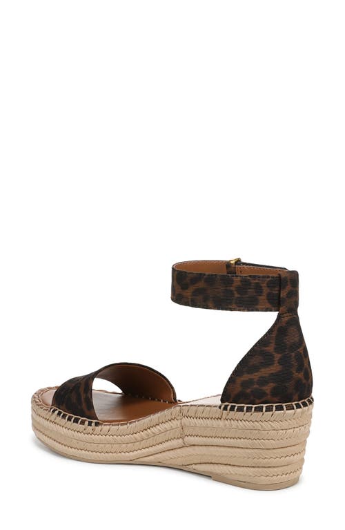 Franco Sarto Pela Espadrille Platform Sandal In Tan Multi