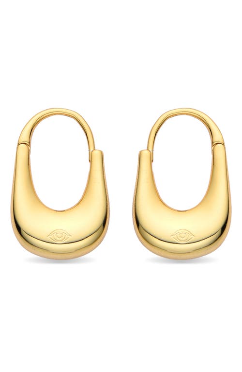 Eye Candy Los Angeles Oceane Gradient Hoop Earrings