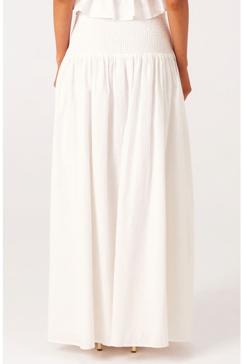 Nesa Linen & Cotton Blend Maxi Skirt (Women) | Nordstrom