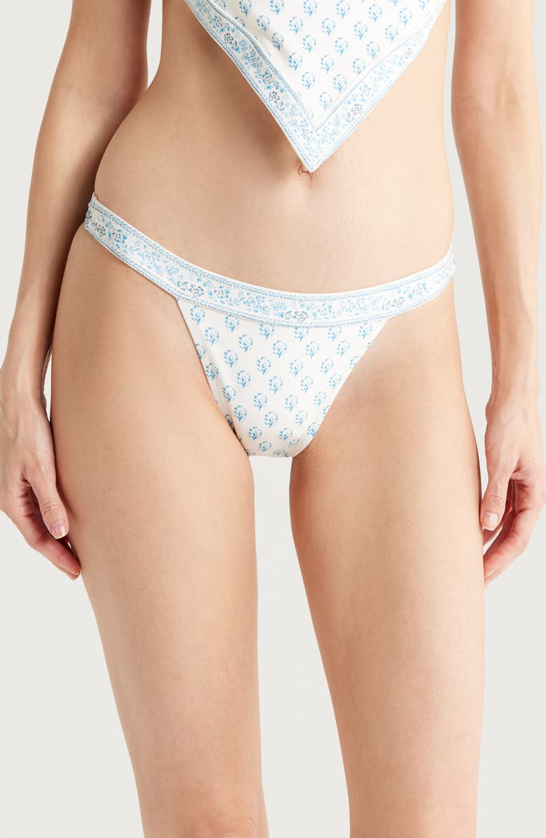 Solid & Striped The Bianca Bikini Bottoms, Main, color, French Floral