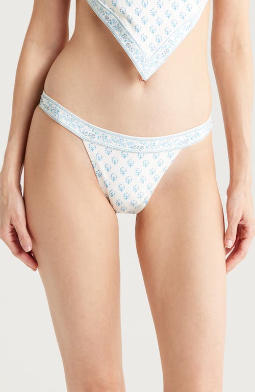 Solid & Striped The Bianca Bikini Bottom In French Floral