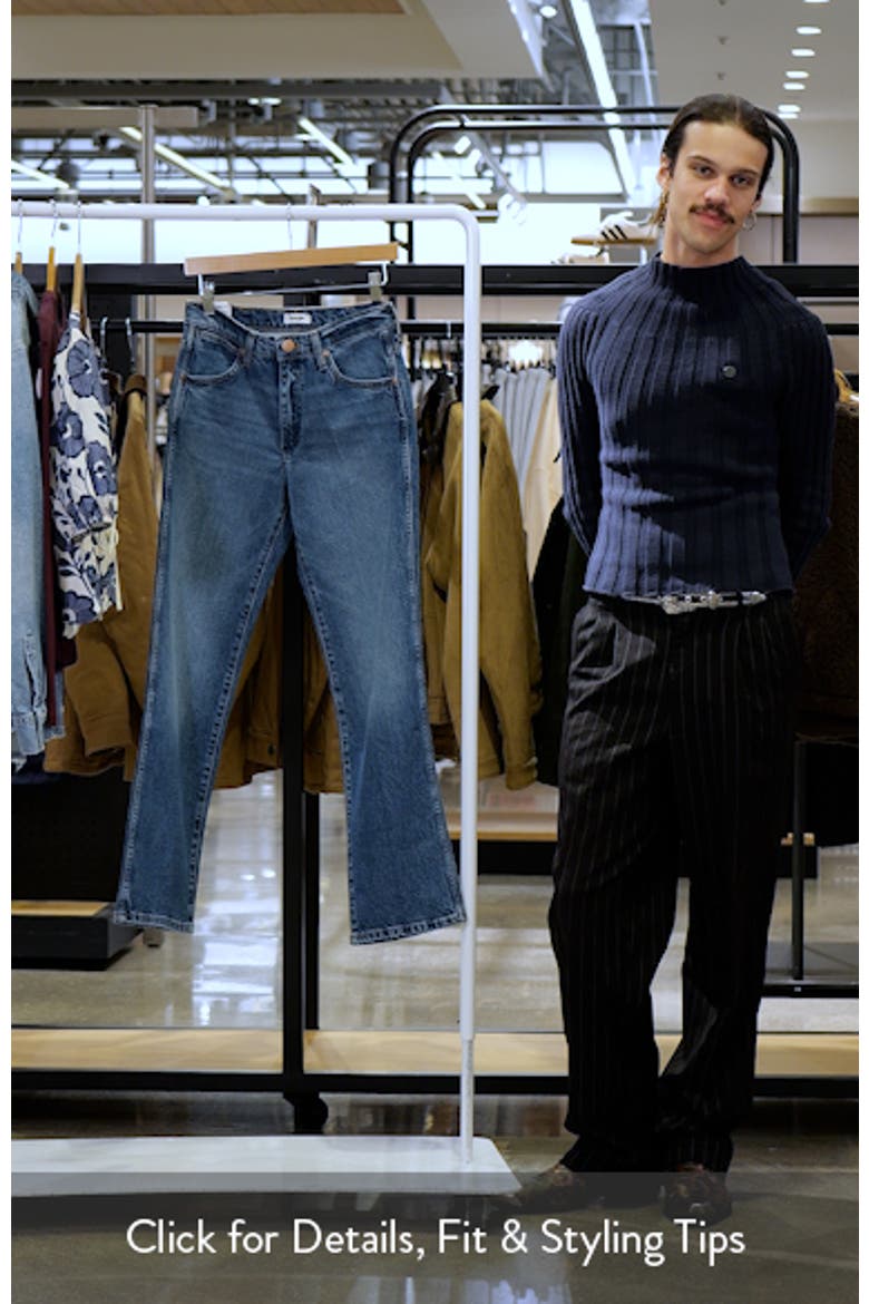 Wrancher Mid Rise Bootcut Jeans video