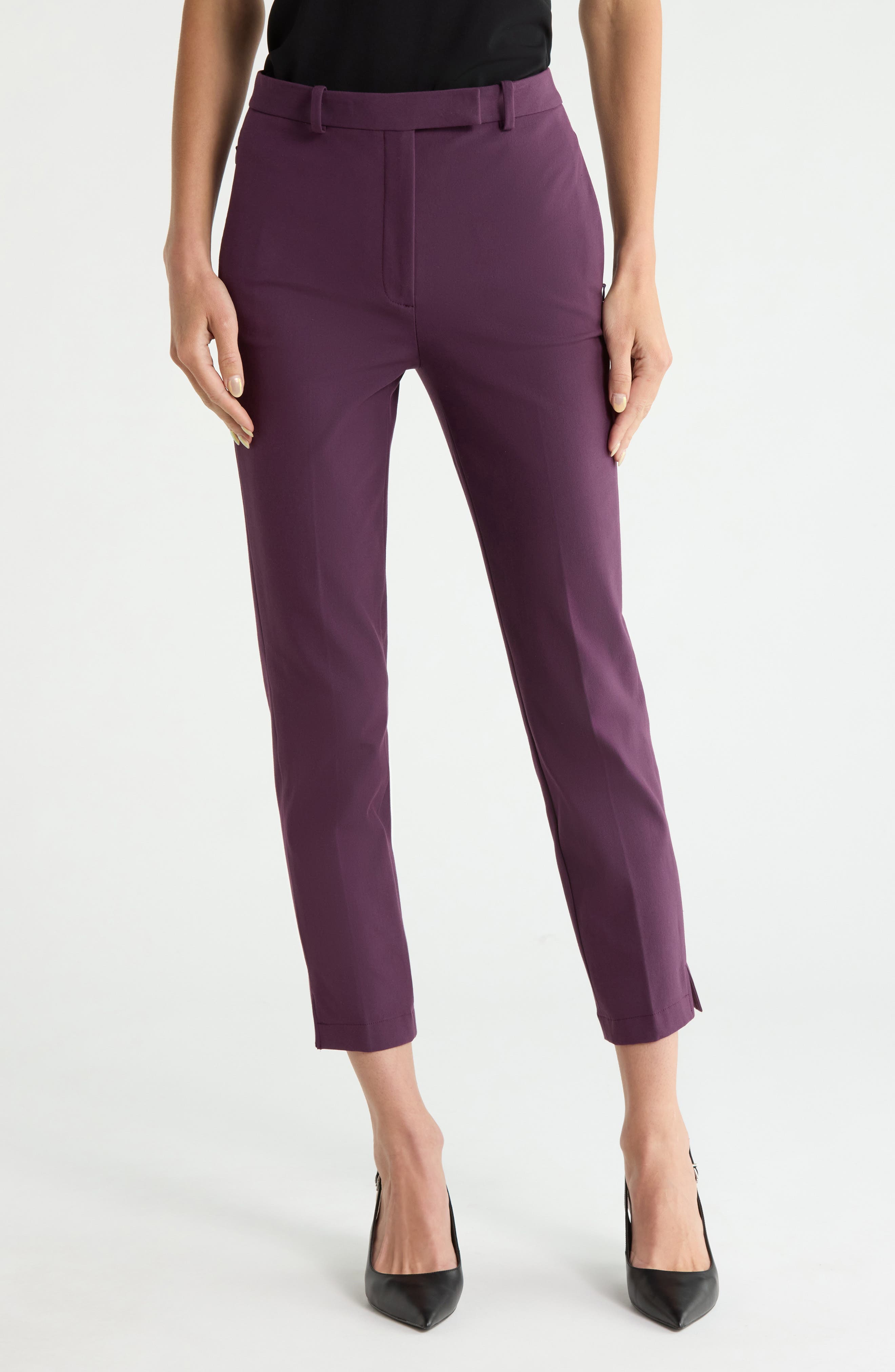 High Waist Tapered Pants