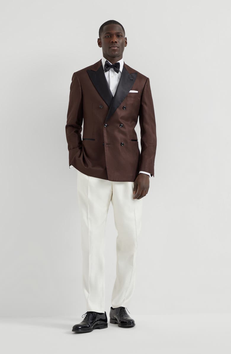 Brunello Cucinelli Tuxedo shirt, Alternate, color, 
