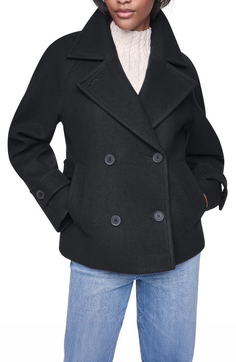 Relaxed Fit Peacoat