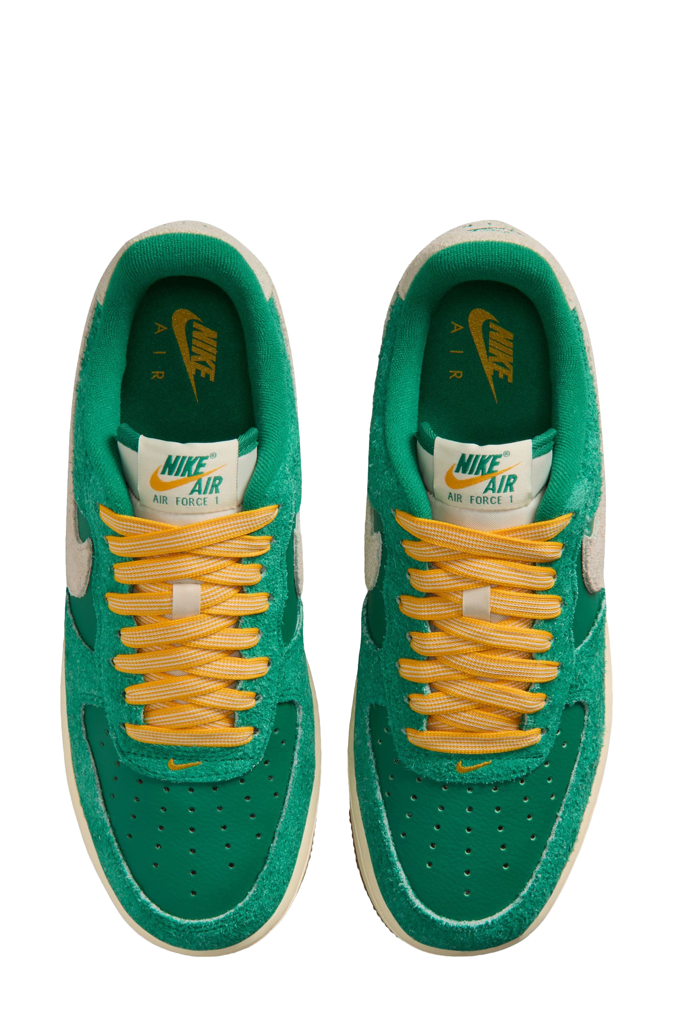 Air Force 1 '07 Basketball Sneaker, Alternate, color, MALACHITE/ COCONUT-GOLD
