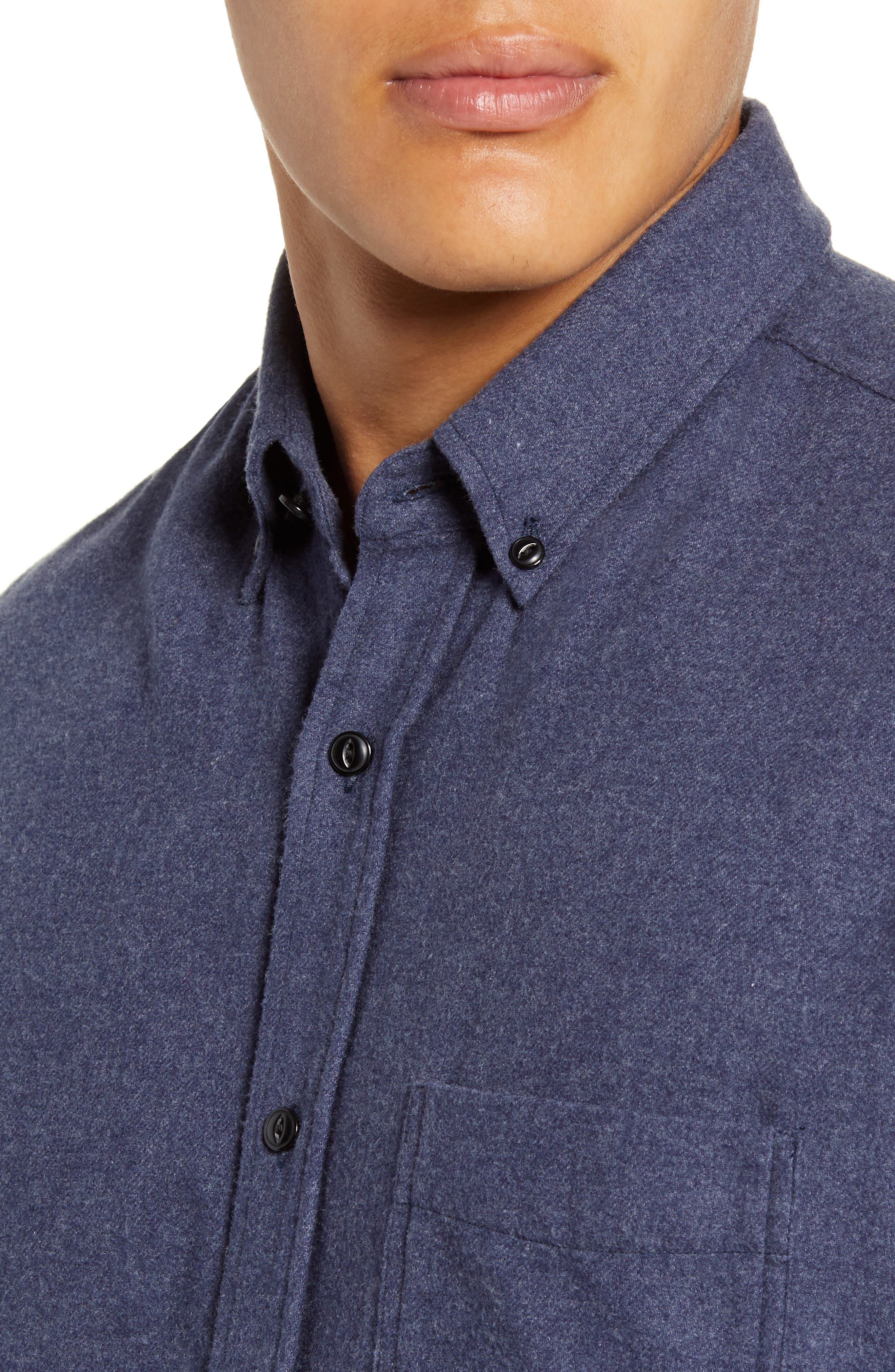 Runson Slim Fit Flannel Button-Down Shirt - image 2