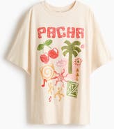 H&M Oversized Print-motif T-shirt