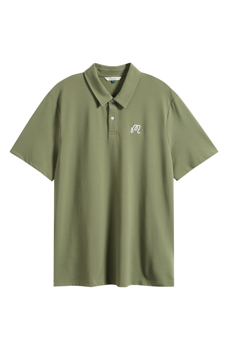 Malbon Golf Fairway Polo, Main, color, Olivine
