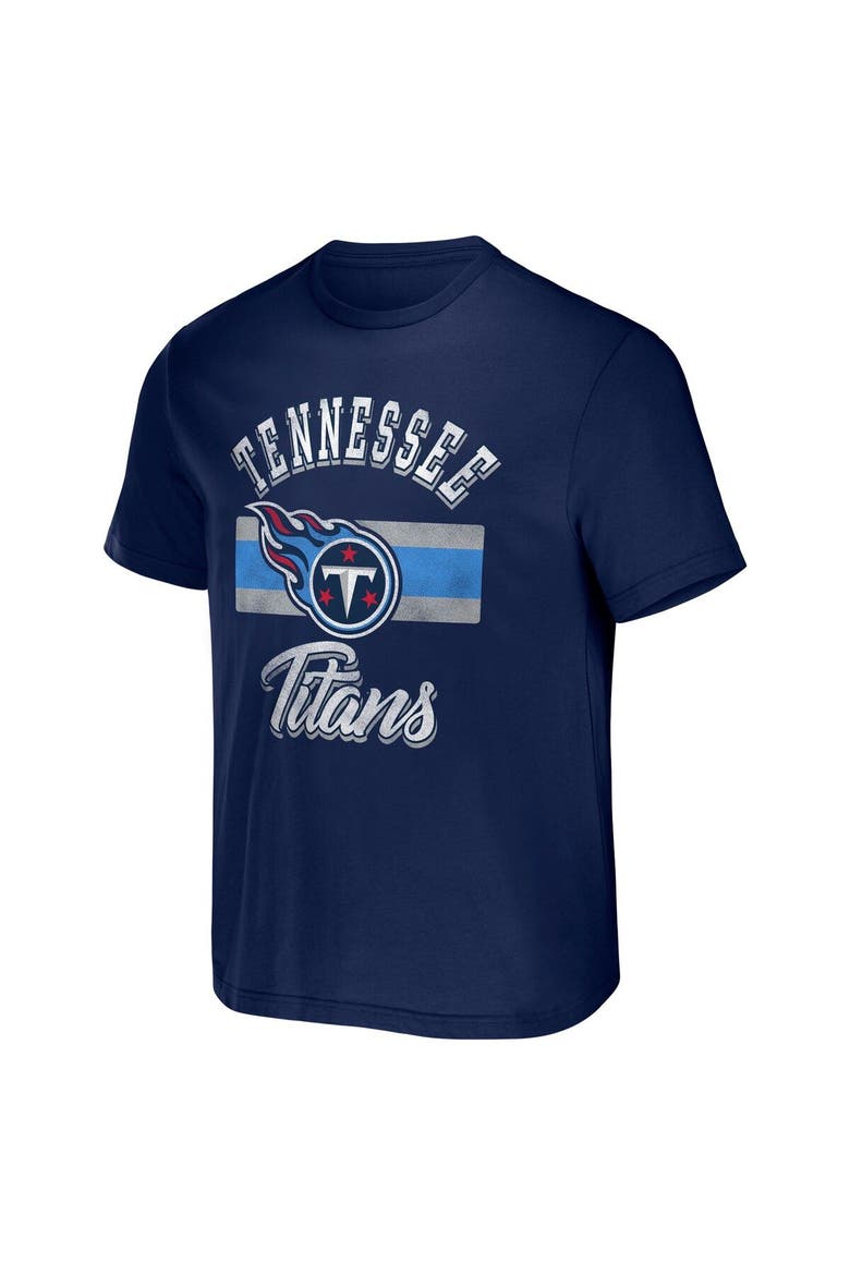 Men's NFL x Darius Rucker Collection by Fanatics Navy Tennessee Titans Stripe T-Shirt, Alternate, color, Navy