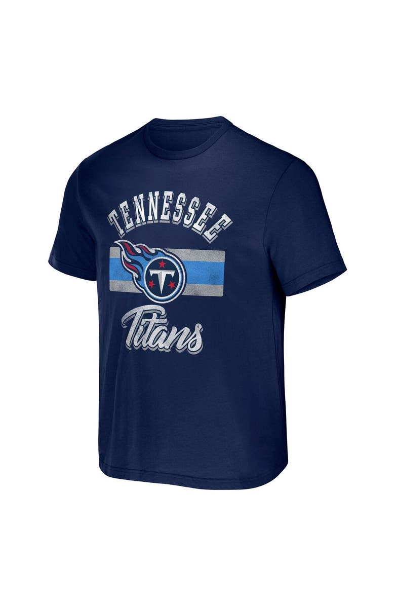 NFL X DARIUS RUCKER Men's NFL x Darius Rucker Collection by Fanatics Navy Tennessee Titans Stripe T-Shirt, Alternate, color, Navy
