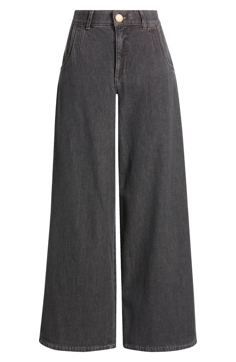 Wit & Wisdom Whitney 'Ab'Solution Skyrise Wide Leg Ankle Jeans, Alternate, color,