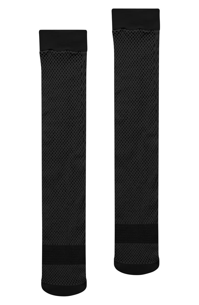 Wolford Fishnet Knee High Socks, Alternate, color, 