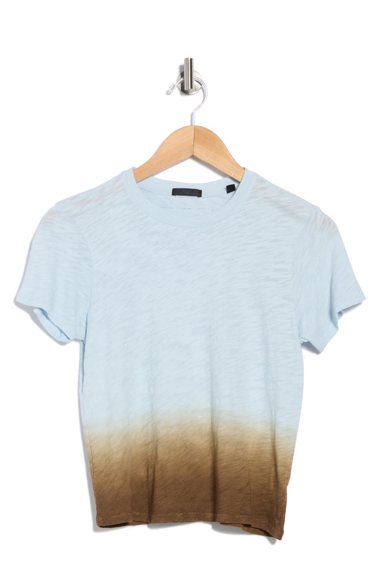 ATM Anthony Thomas Melillo Boxy Dip Dye Slub Jersey T-Shirt, Alternate, color, Blue/Multi