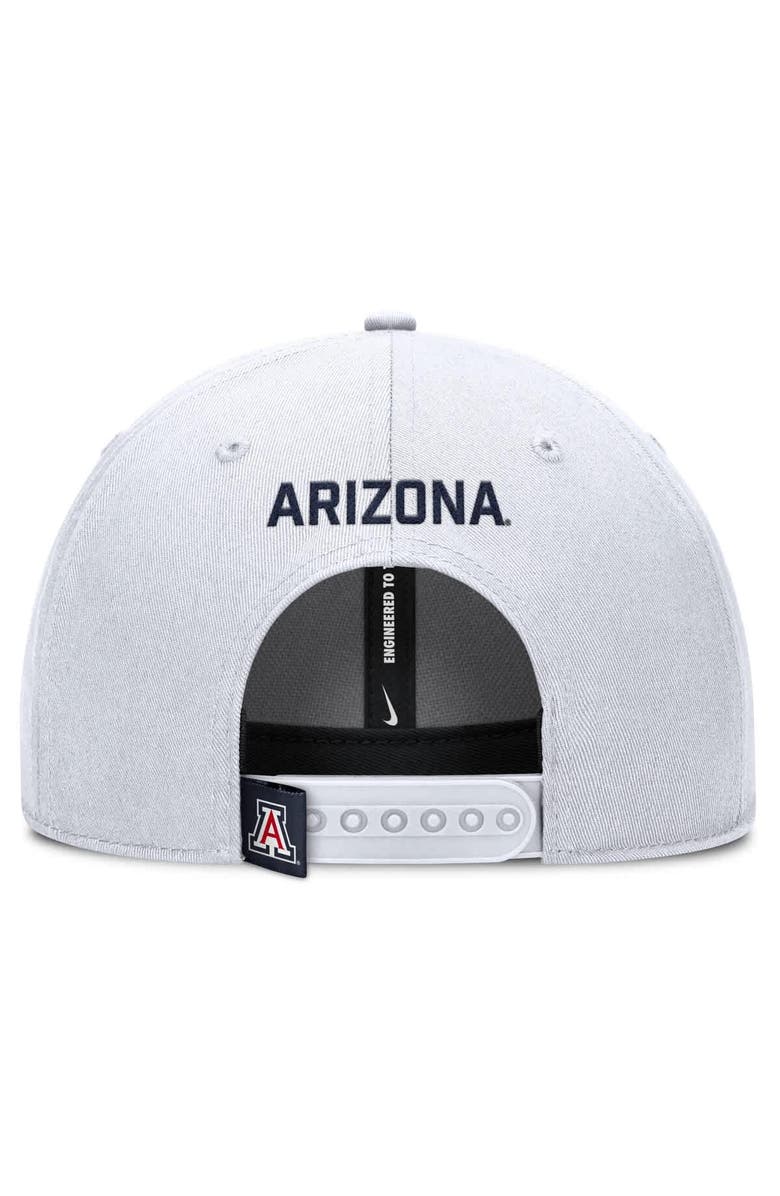 Nike Men's Nike White Arizona Wildcats 2025 On-Field Rise Performance Adjustable Hat, Alternate, color, White