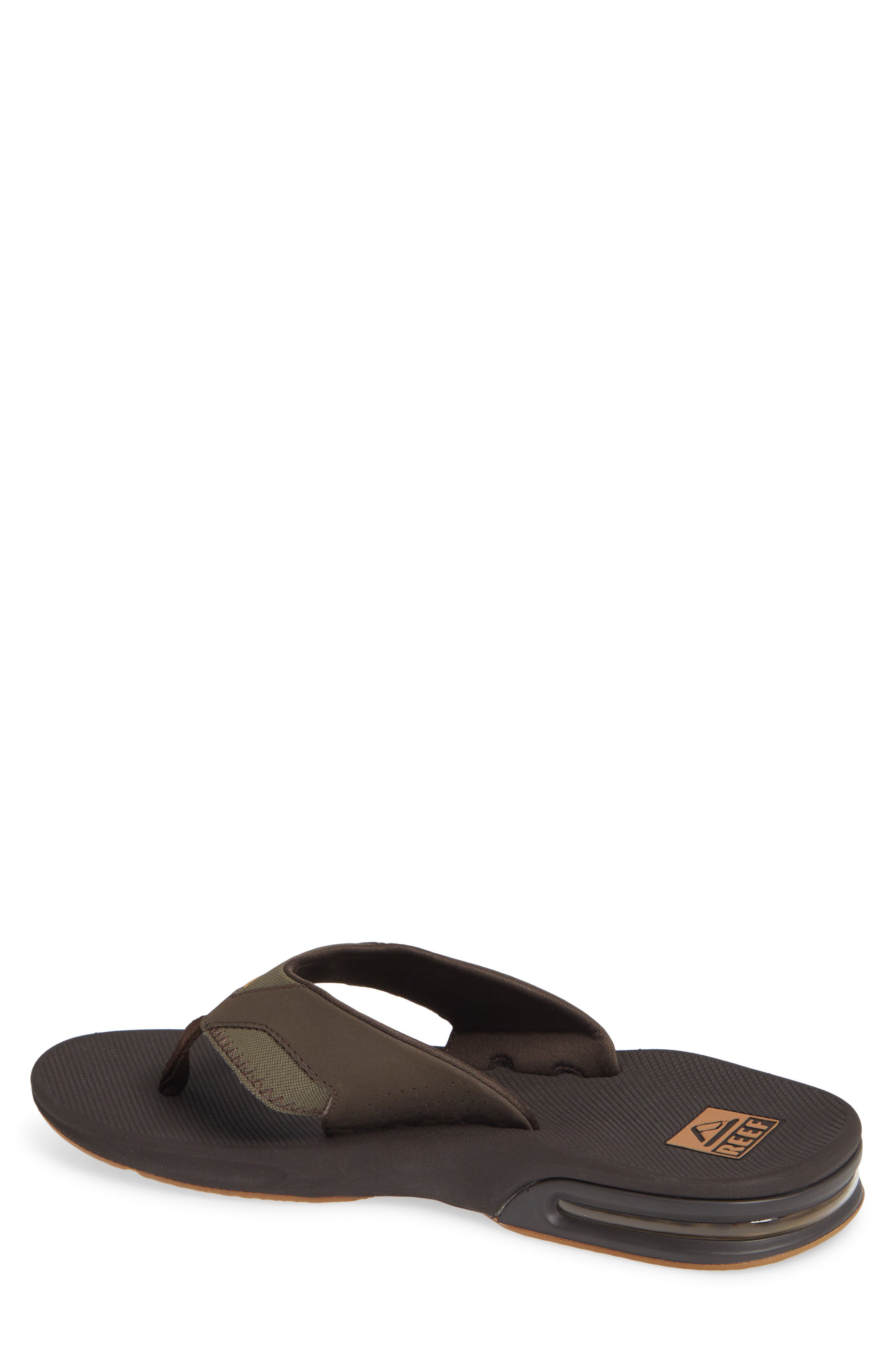 Reef Fanning Low Flip Flop, Alternate, color, Brown Gum