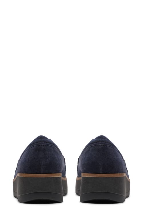 Clarks ® Zylah Shine Loafer In Blue