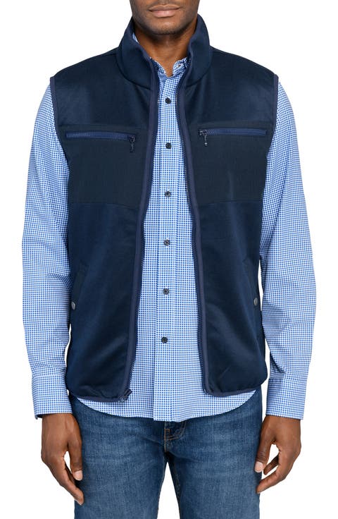 Solid Fleece Vest