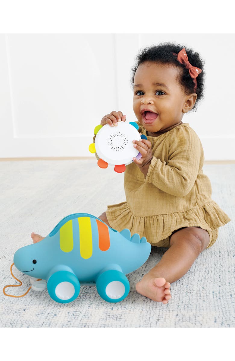 Skip Hop Explore & More Dinosaur 3-In-1 Musical Pull Toy, Alternate, color, 