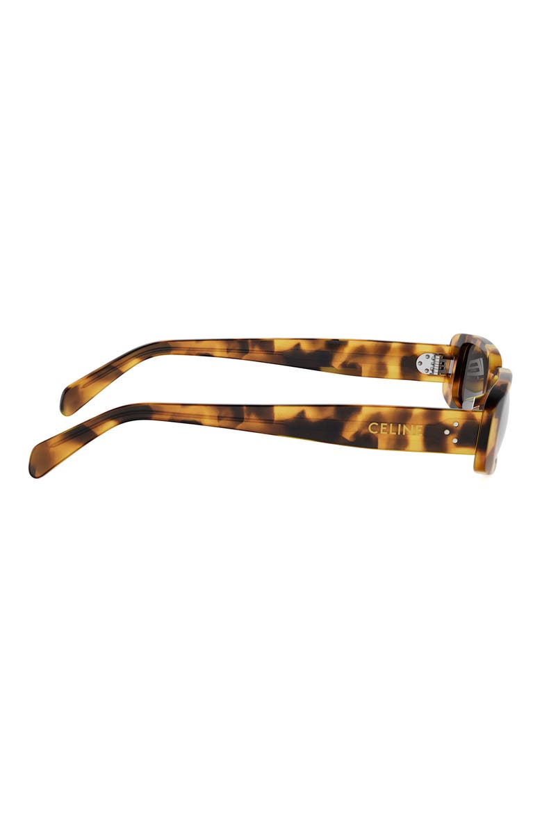 53mm Rectangle Sunglasses, Alternate, color, BLONDE HAVANA / SMOKE