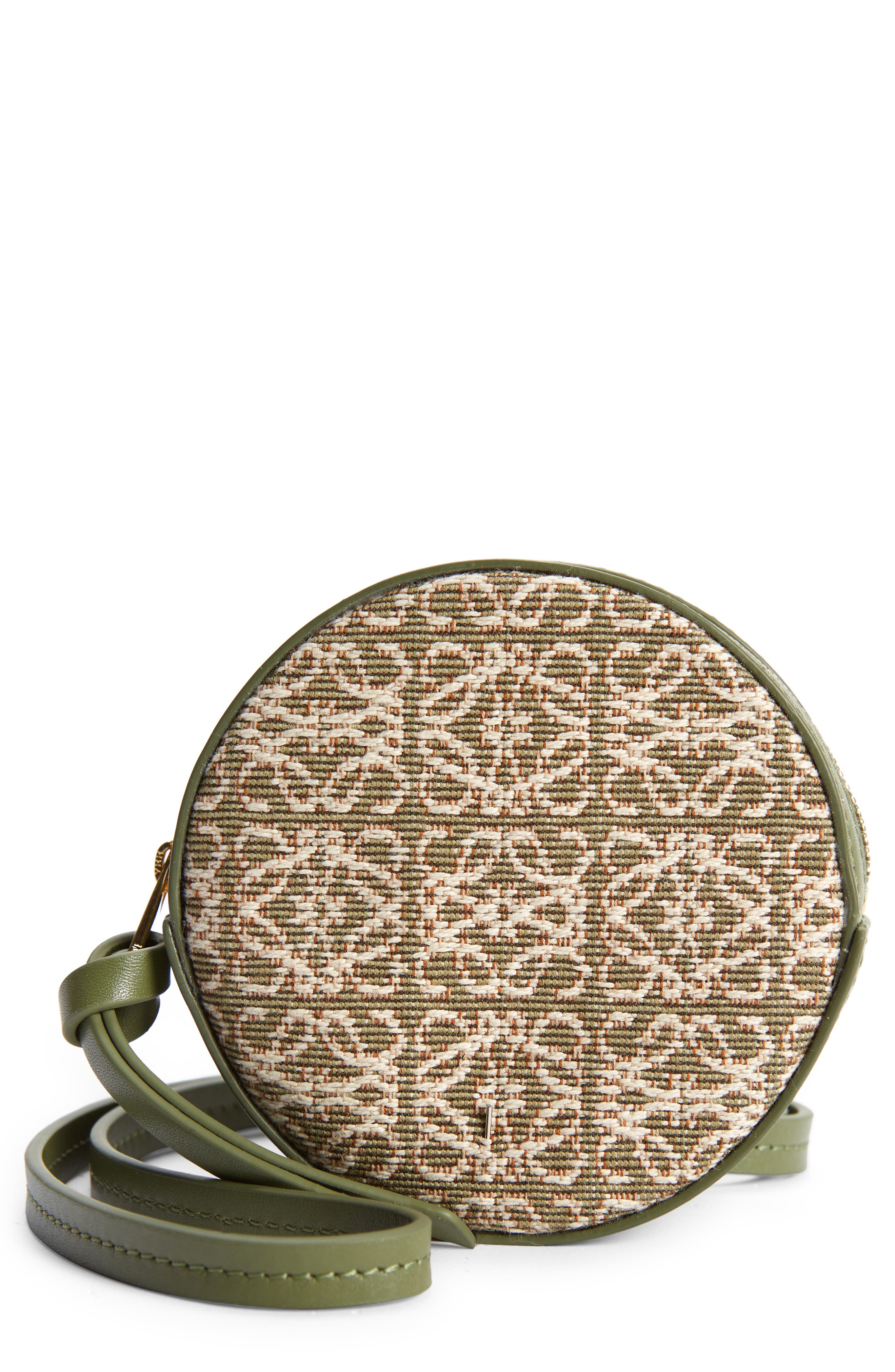 Loewe Cookie Anagram Jacquard Pouch, Main, color, 