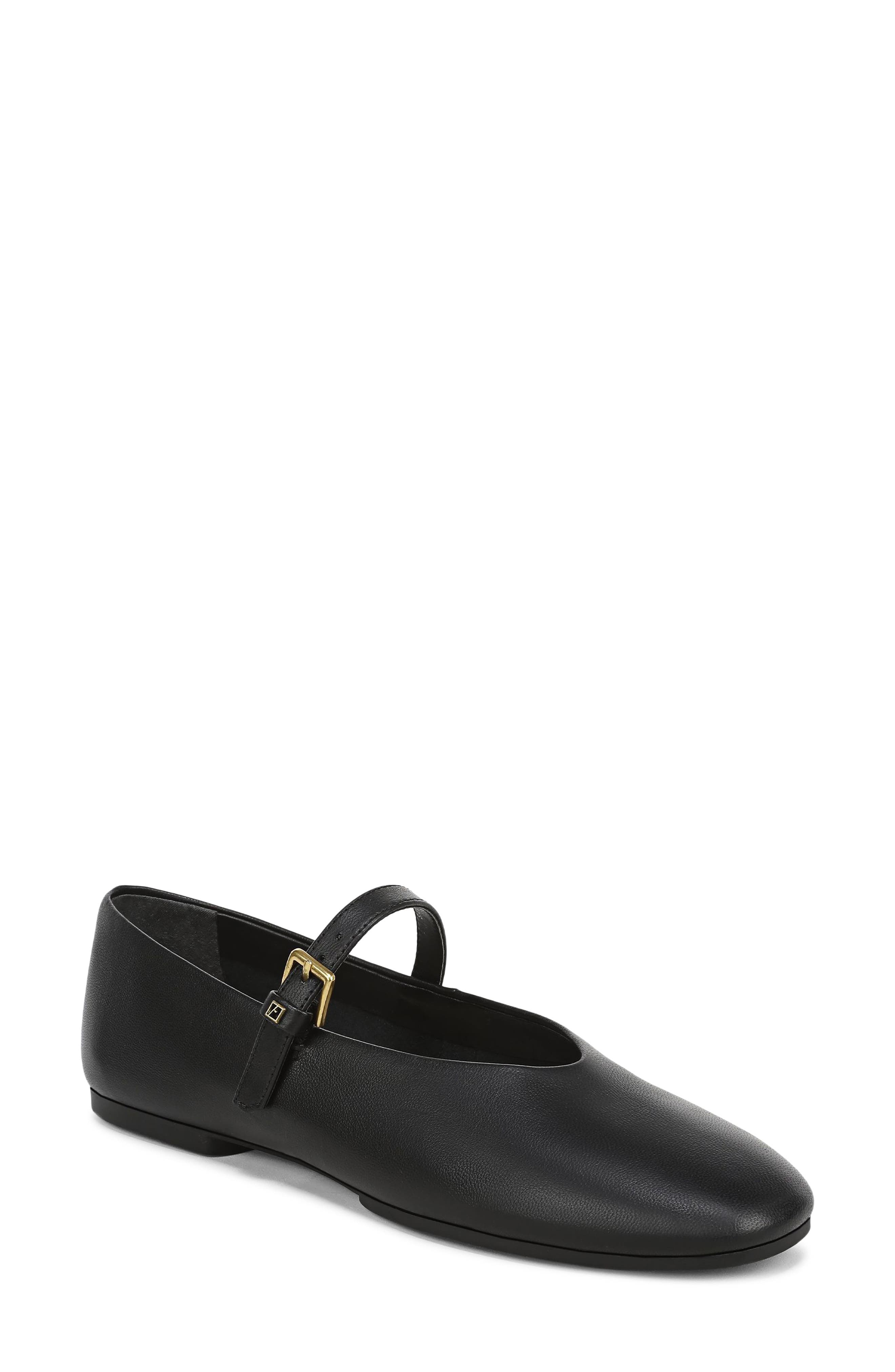 Franco Sarto Odilia Mary Jane Flat, Main, color, Black