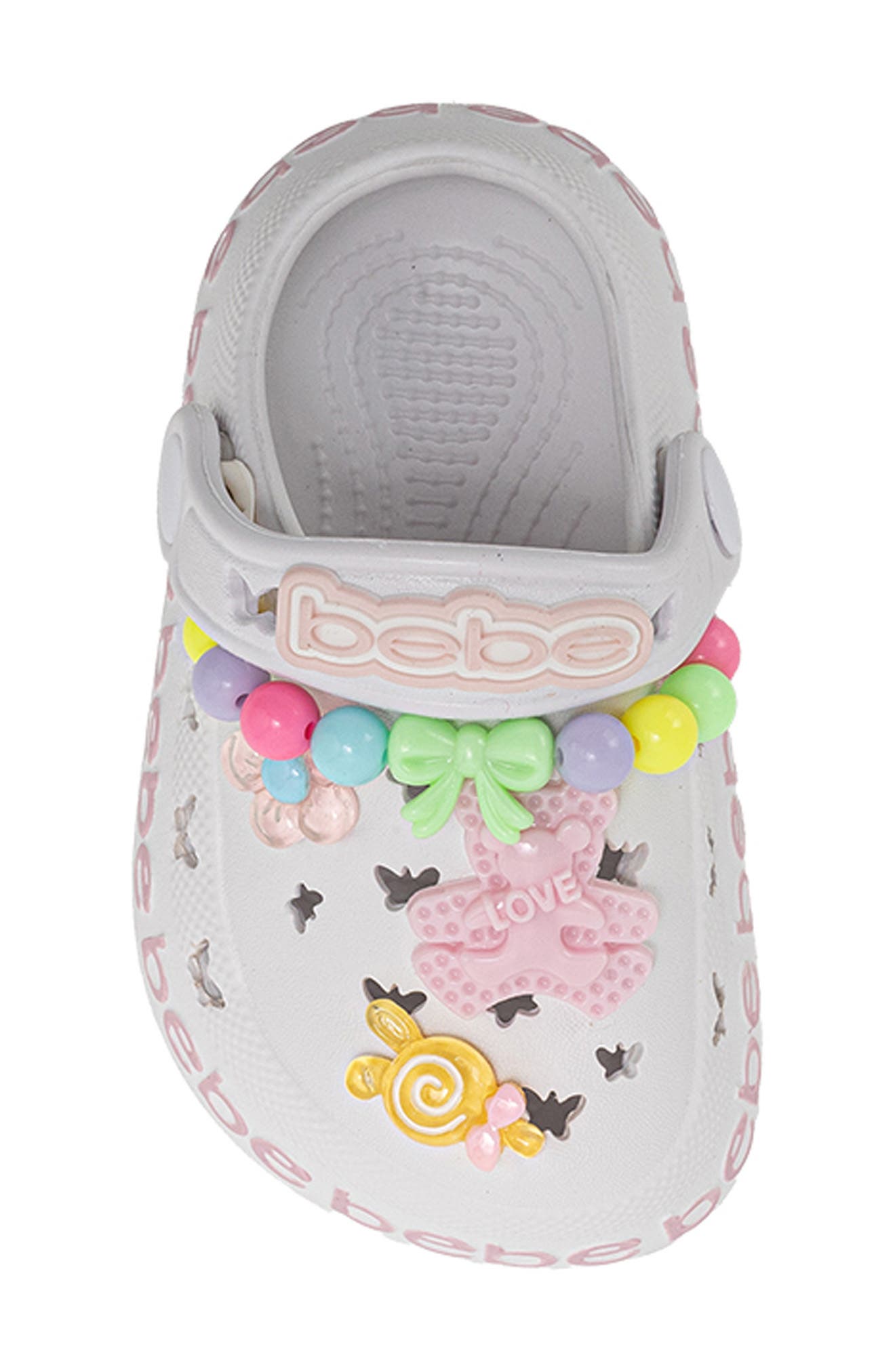 bebe Kids' Roselle Clog, Alternate, color, 
