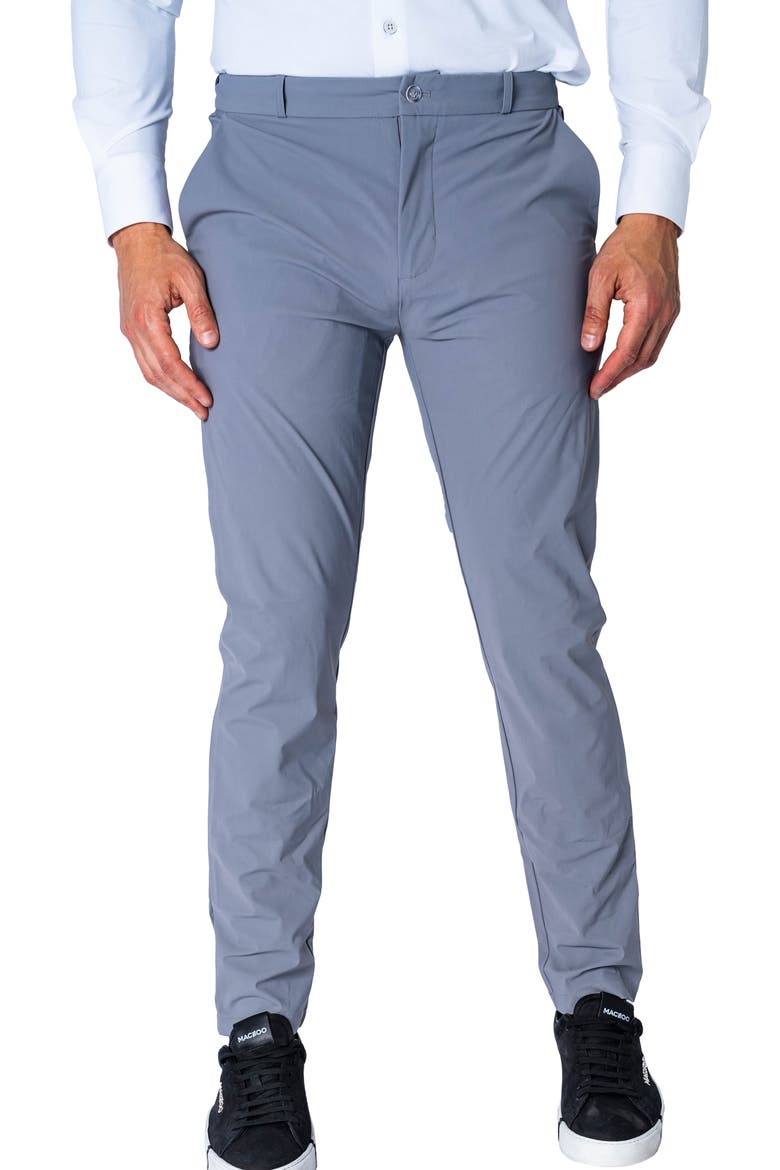 Slim Fit Stretch Pants, Main, color, GREY