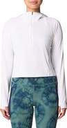 Mountain Hardwear Crater Lake Crop Half Zip Hoodie