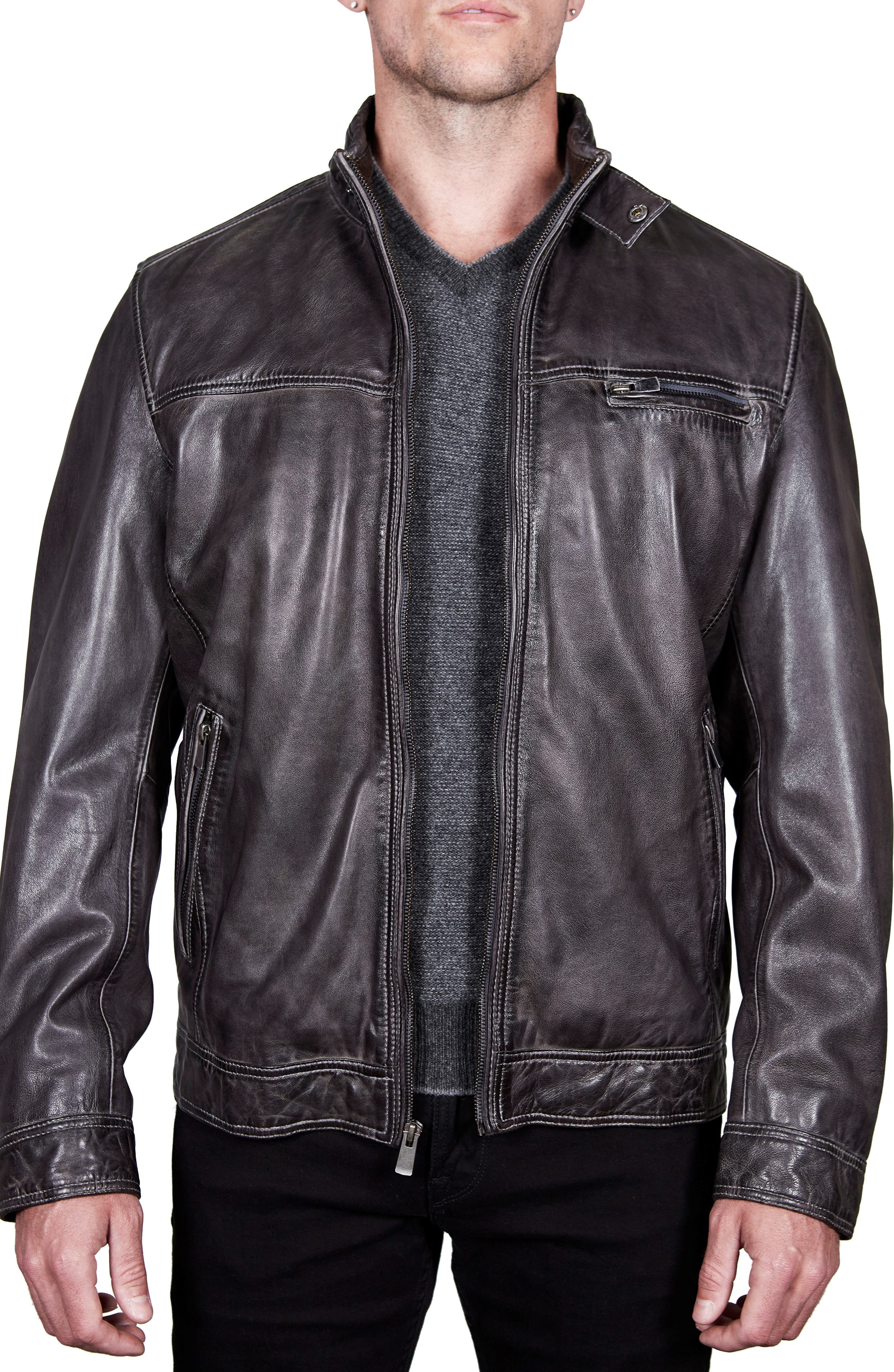 Missani Le Collezioni Leather Jacket