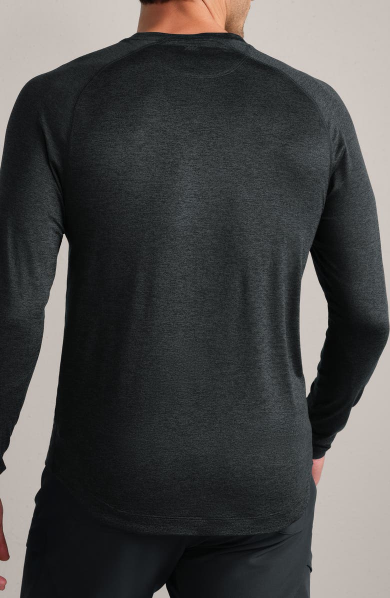 Rhone Atmosphere Long Sleeve Performance T-Shirt, Alternate, color, Pine Gray Heather