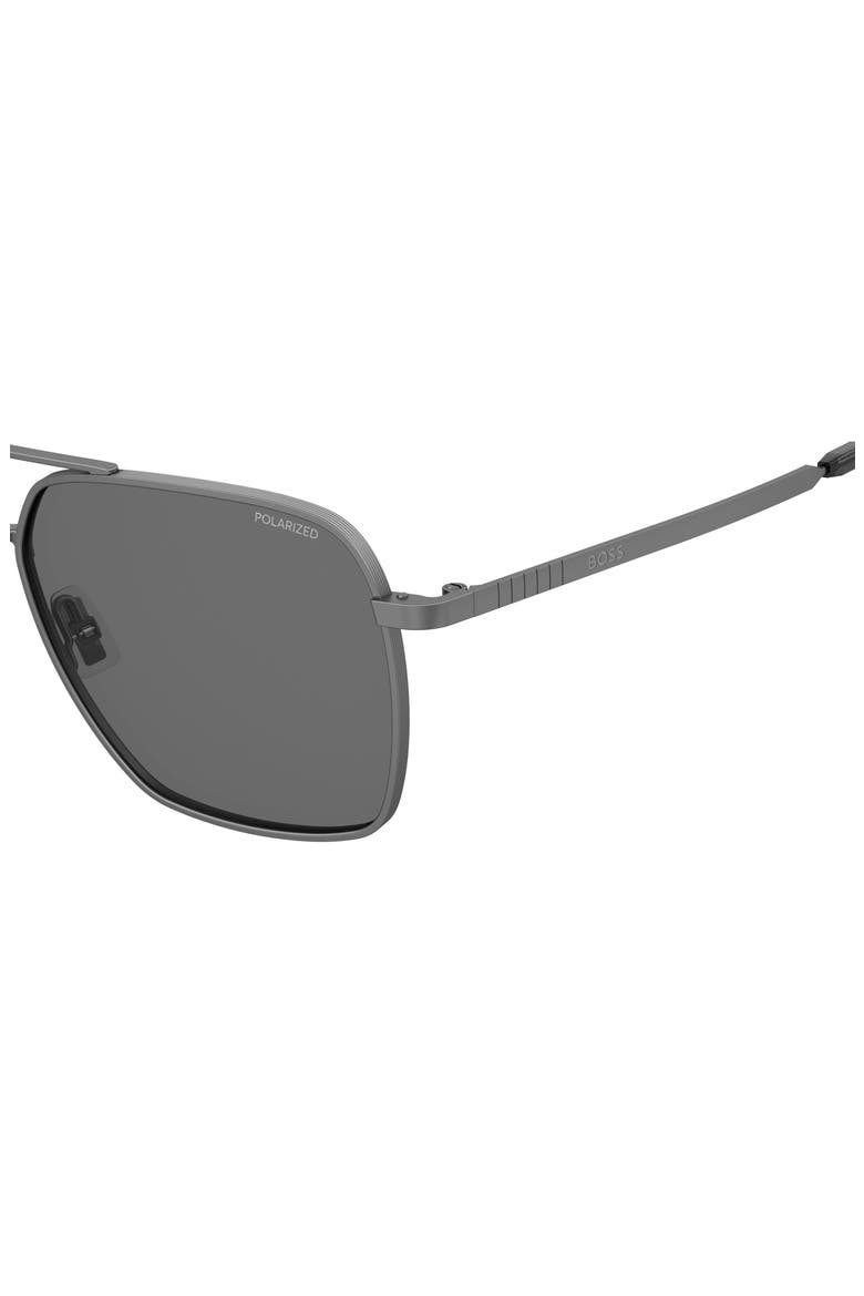 57mm Aviator Sunglasses, Alternate, color, 0R80-M9